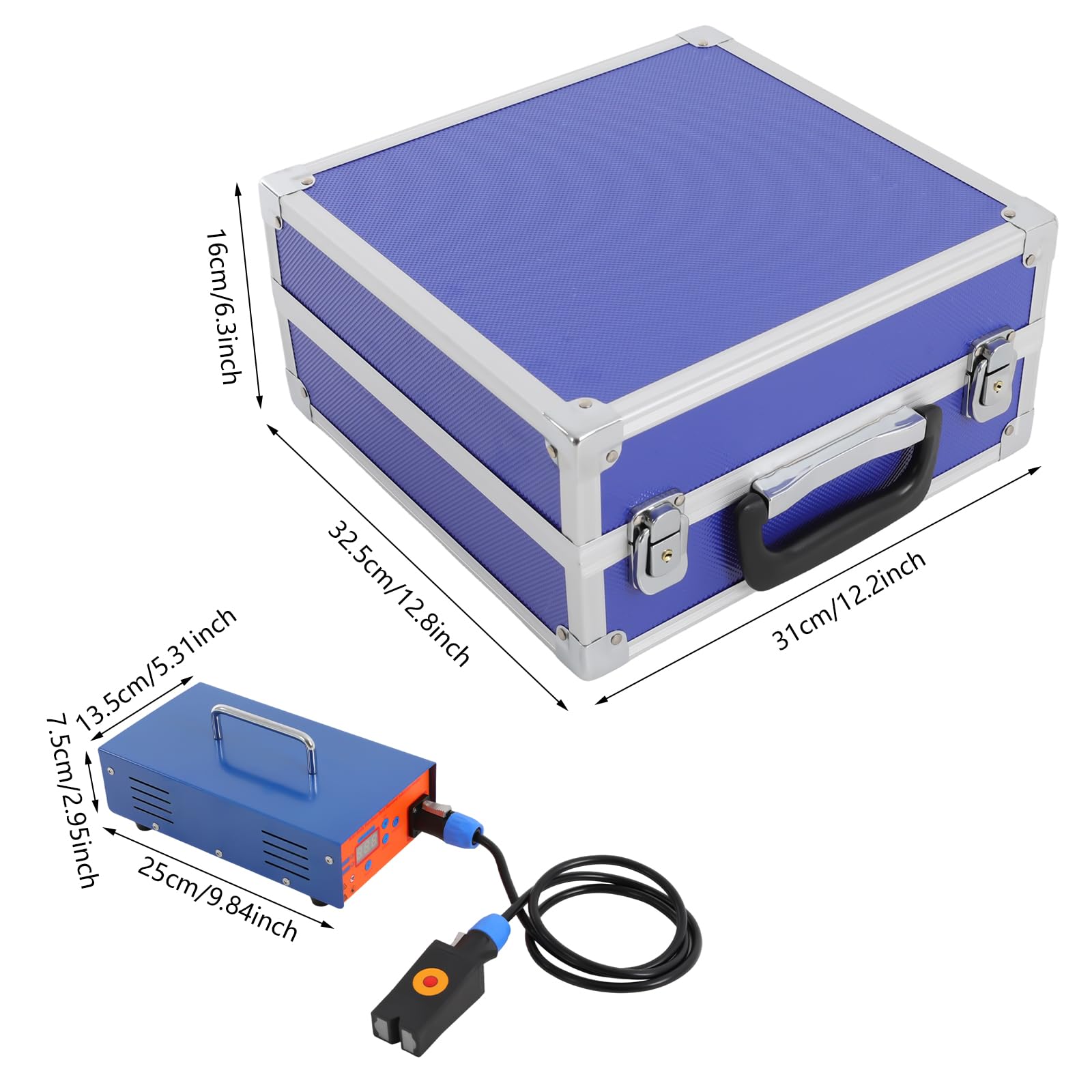 TiryyDrela Riparatore Ammaccature Auto 1000W con Valigia