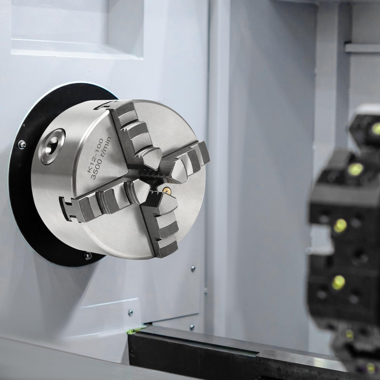 TiryyDrela Mandrino Tornio 100 mm 4 Morsi 30-90 mm