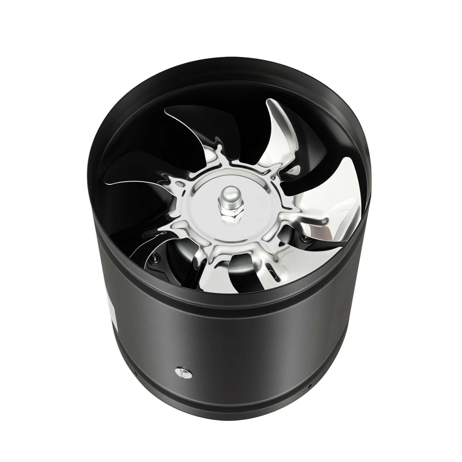 TiryyDrela estrattore aria parete nero 15 cm 600 m³/h