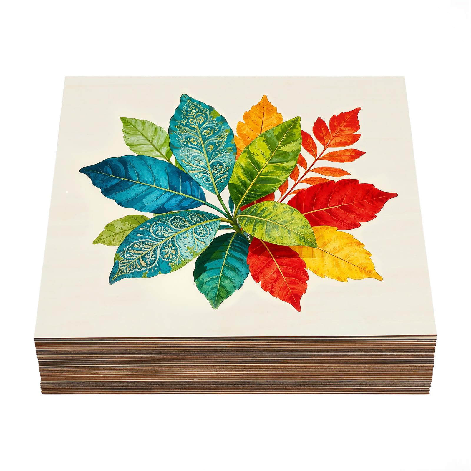 TiryyDrela Pannelli Compensato Tiglio 40x40 cm 30 Pezzi 2,7 mm