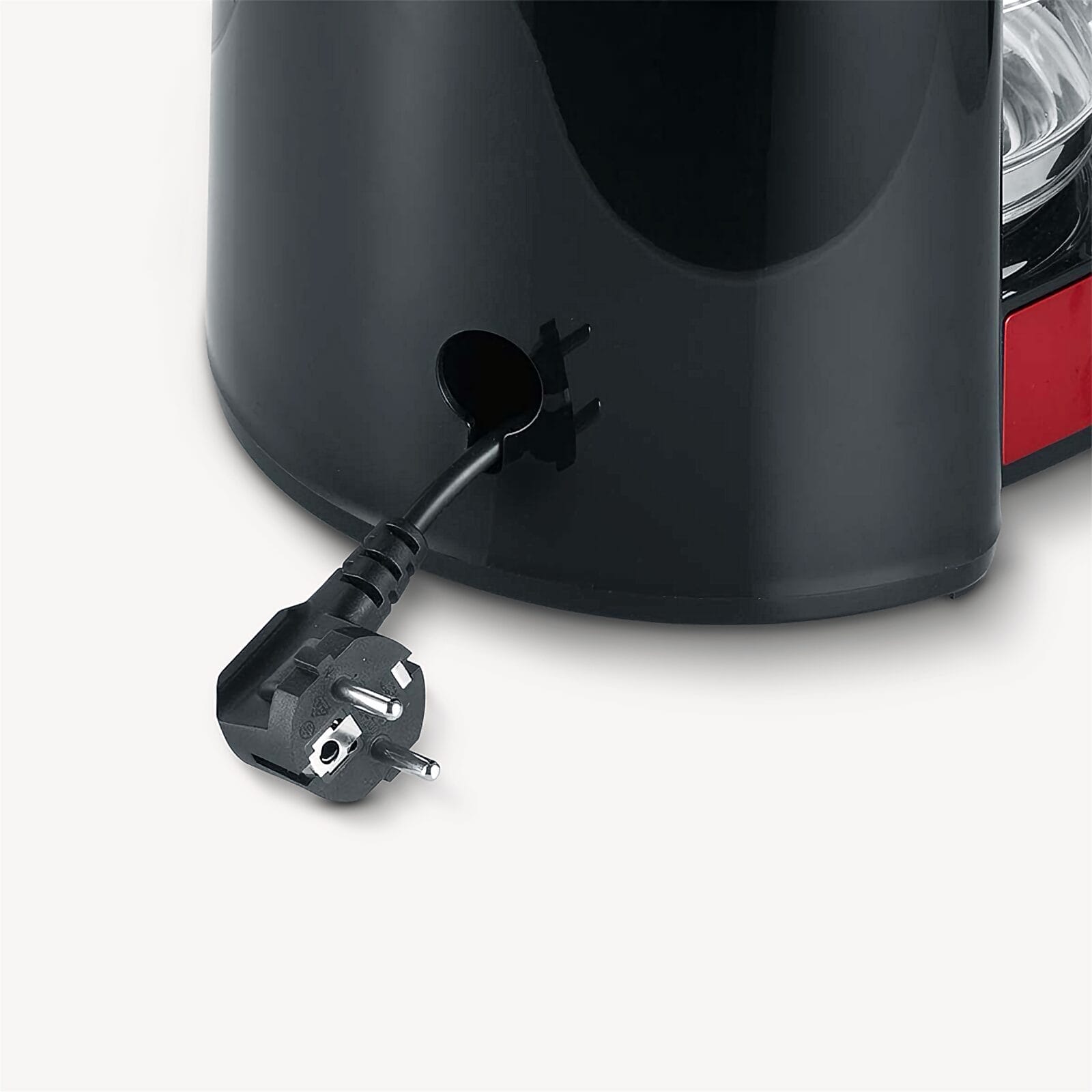 SEVO macchina caffe filtro 10 tazze rosso inox