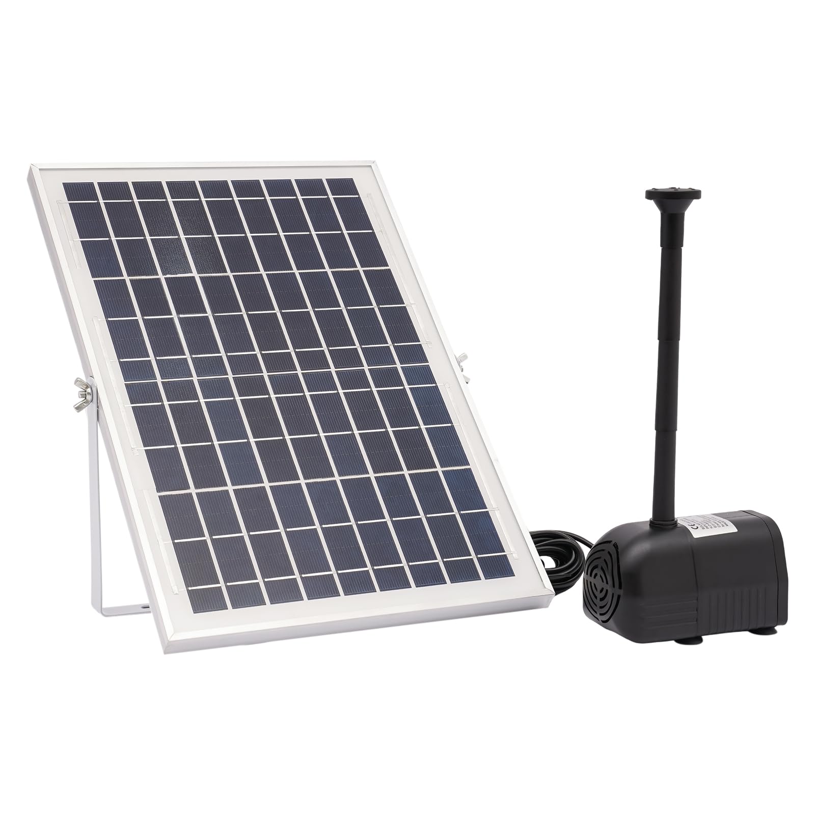 TiryyDrela Fontana Solare Esterna 10W Pompa 1000 L/h 1,5 m
