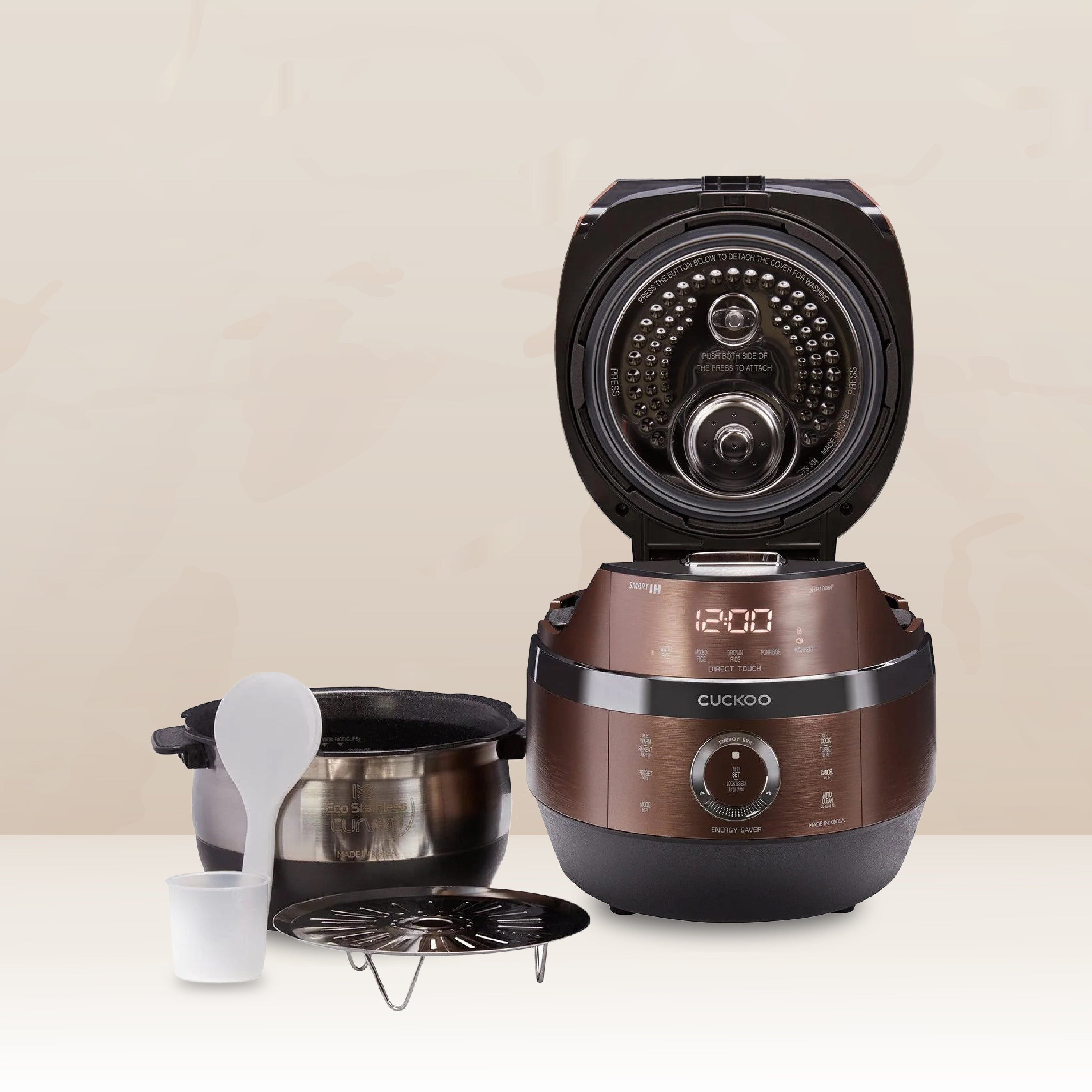 Cuckoo CRP-JHR1009F cuociriso IH 10 tazze