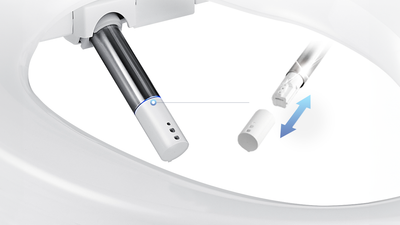 CUCKOO CBT-I1030RW copriwc bidet allungato aria calda