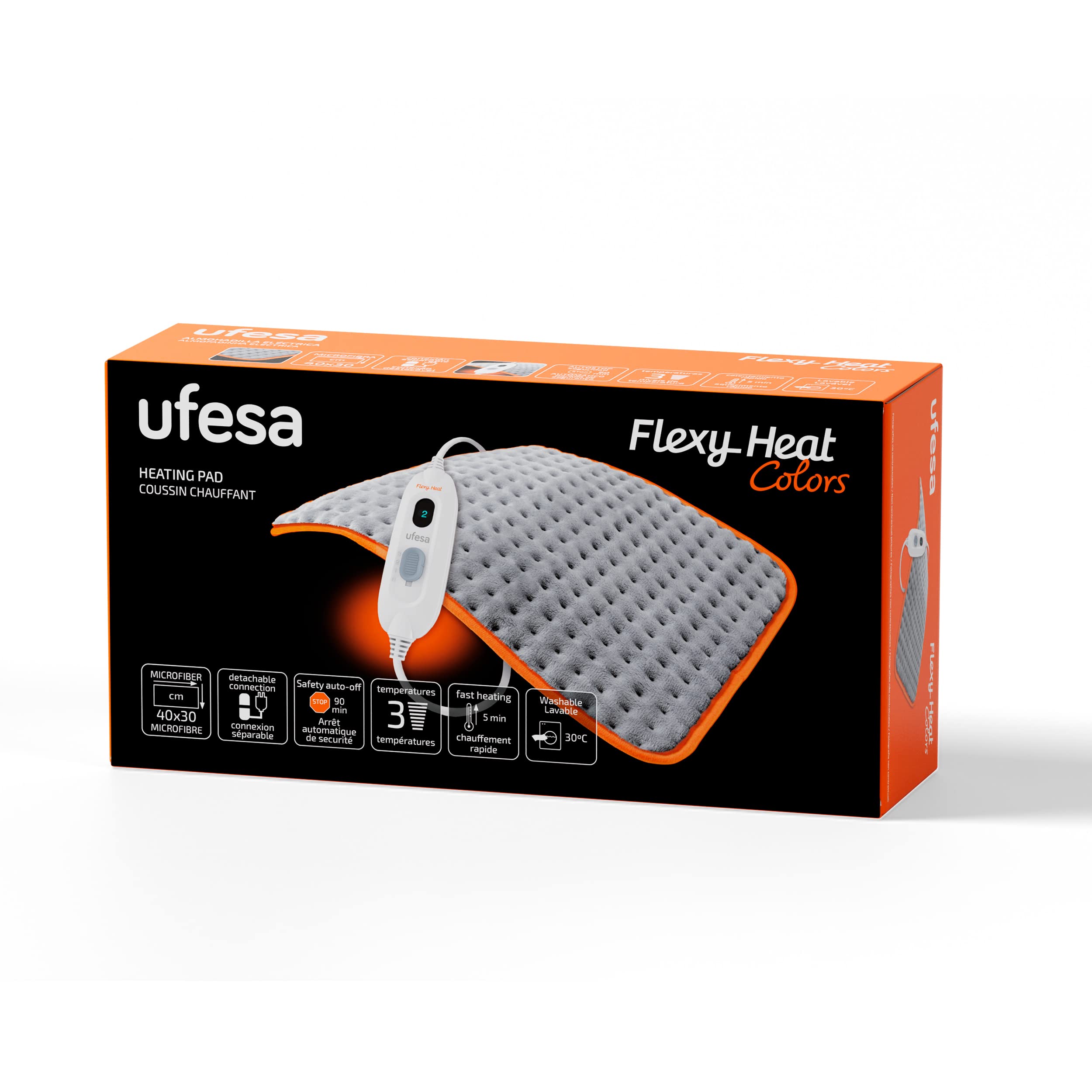 Ufesa Flexyheat cuscino termico elettrico 40x30 cm 100 W