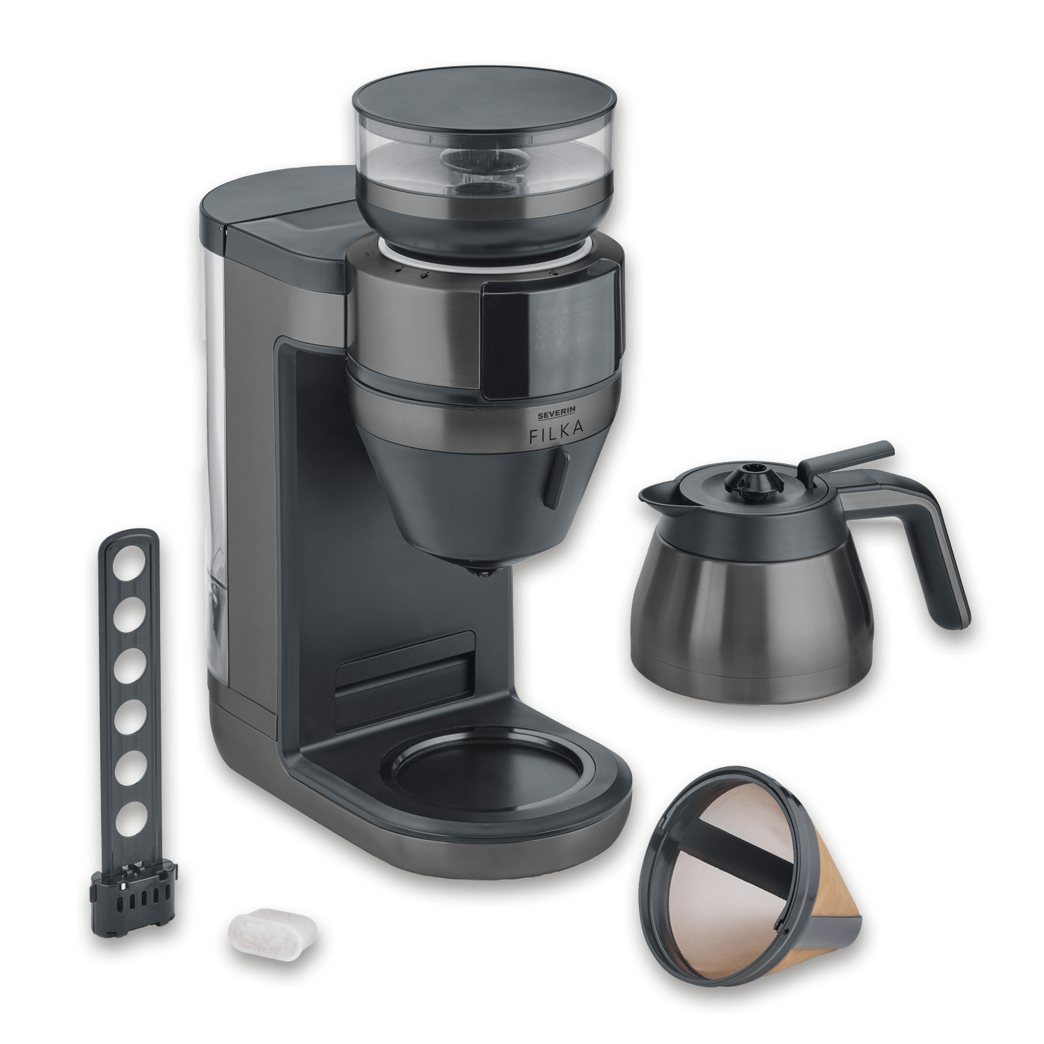 SEVO FILKA Macchina Caffè Filtro Automatica con Macinino