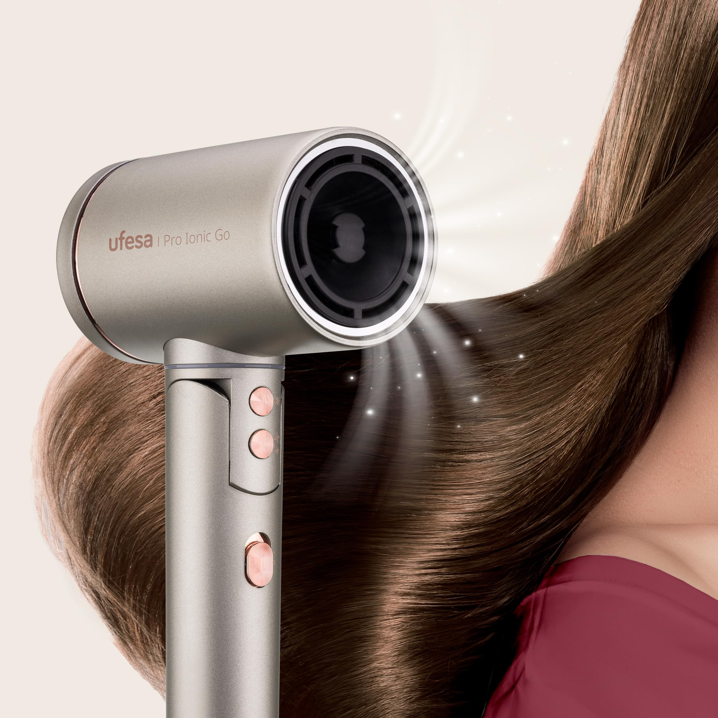 Ufesa Pro Ionic Go asciugacapelli professionale ionico