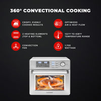 CUCKOO CAFO-A2601S Forno Friggitrice ad Aria 26L Acciaio Inox