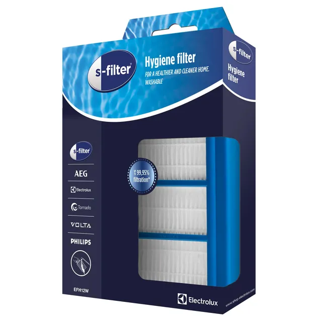 Electrolux EFH12W s-filter filtro aspirapolvere HEPA 12 lavabile