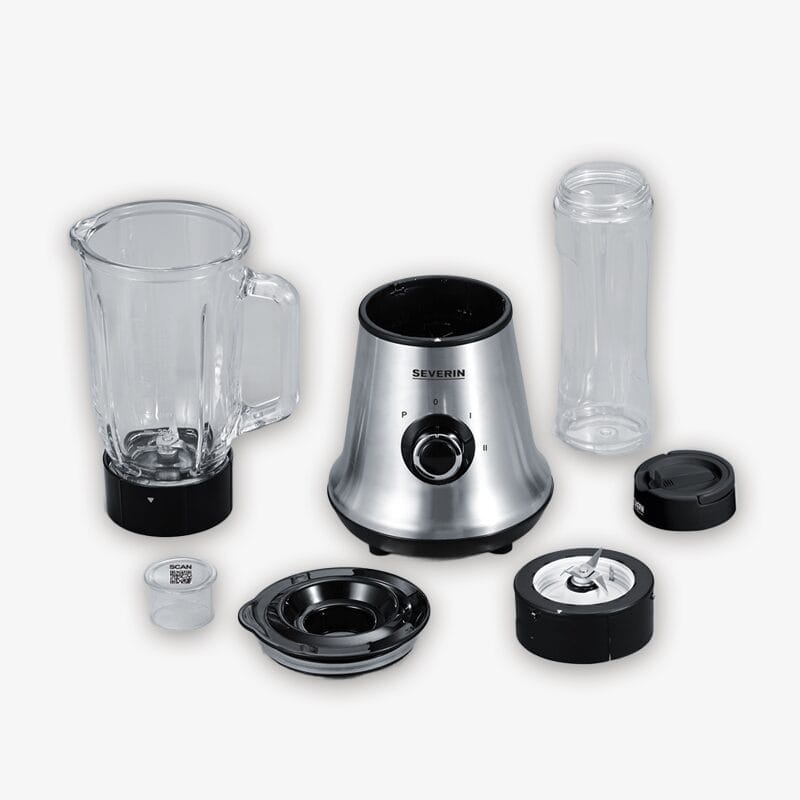SEVO Mix & Go Frullatore 2 in 1 con bicchiere