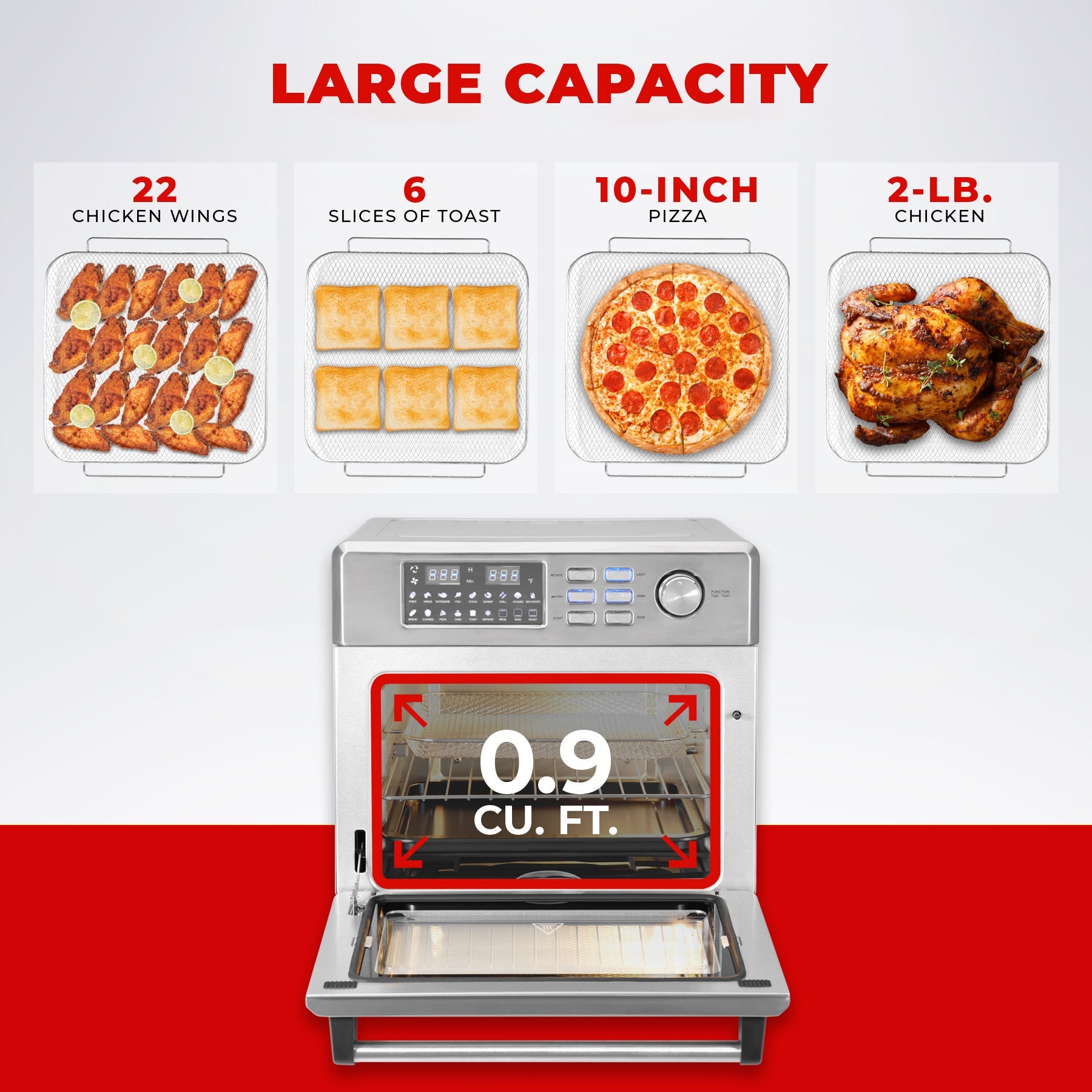 Cuckoo CAFO-A2601S Forno Friggitrice Aria 26L Ricondiz.