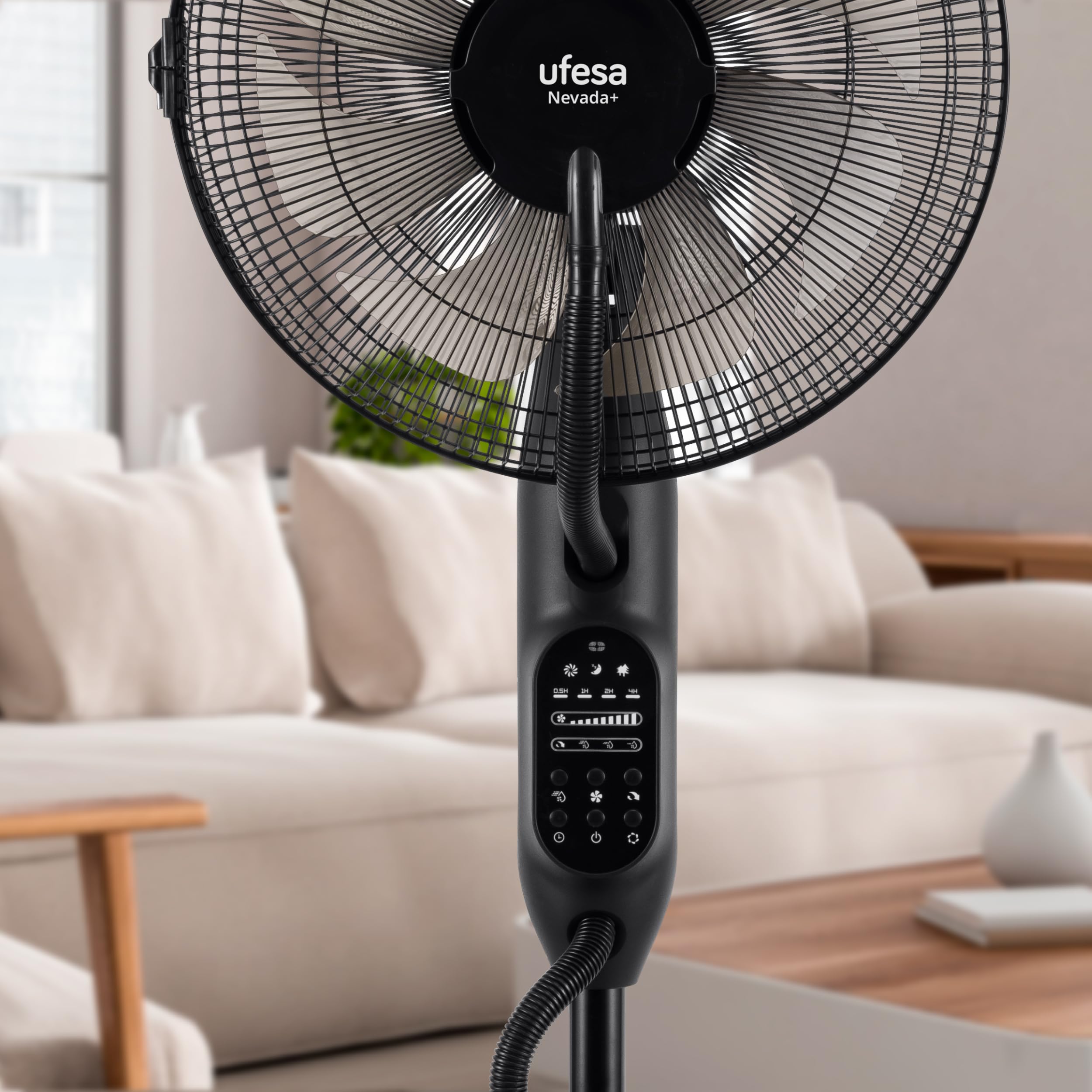 Ufesa Mist Fan VNDC ventilatore nebulizzatore 40 cm 60 W 9 velocita