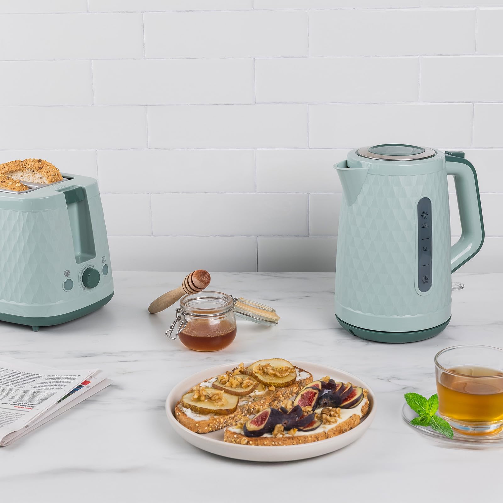 Ufesa Sunrise Vie Bollitore Verde 1,7 L 2200W