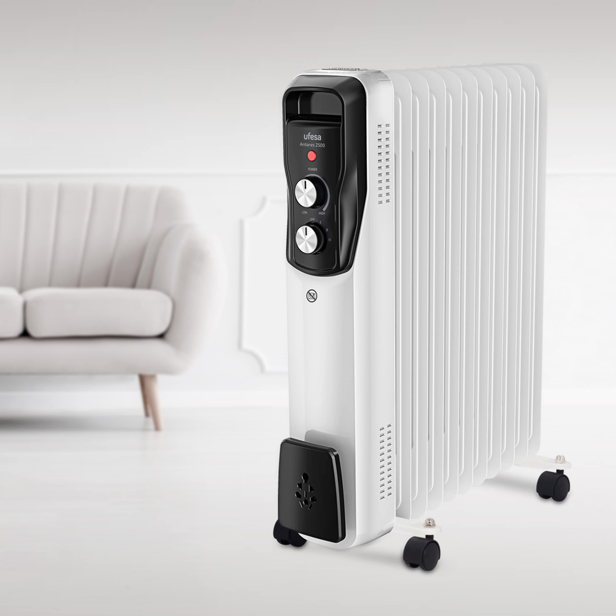 Ufesa Antares 2500 radiatore a olio 2500W 11 elementi