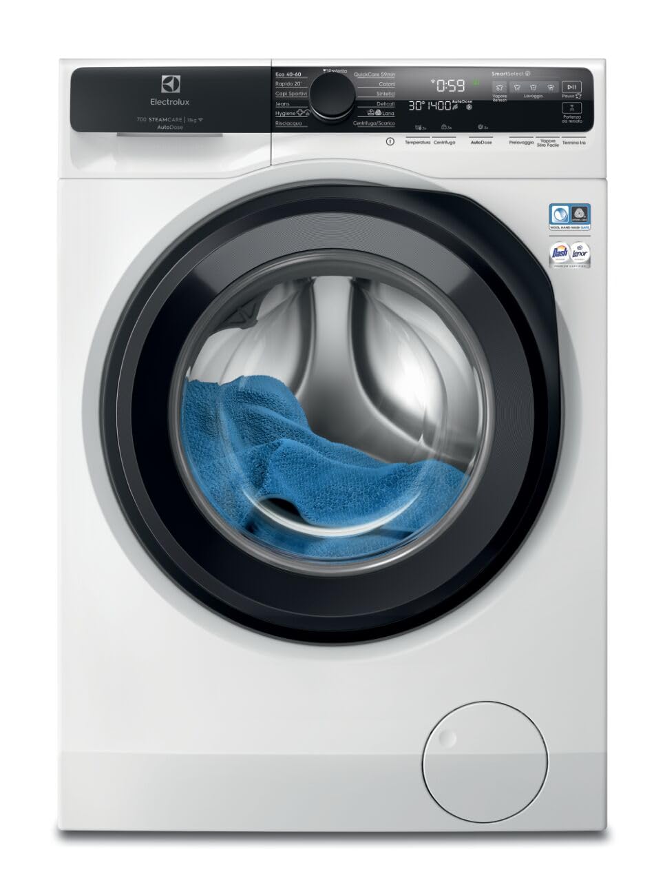 Electrolux EW7F511GQ lavatrice 11 kg classe A vapore