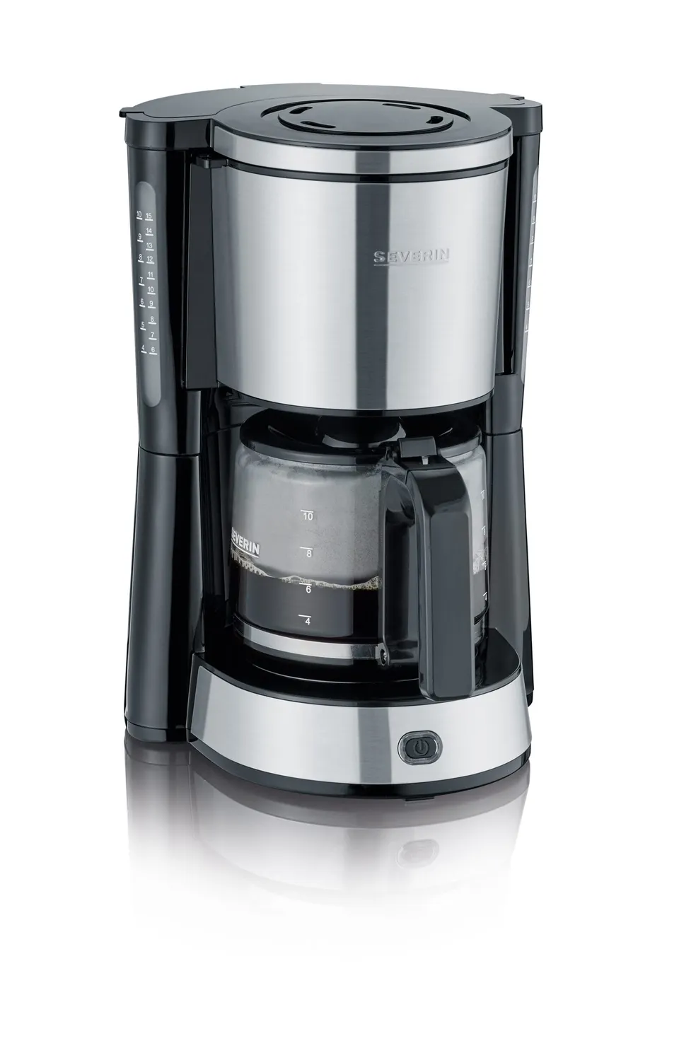 SEVO Caffettiera Filtro con Indicatore Livello Acqua