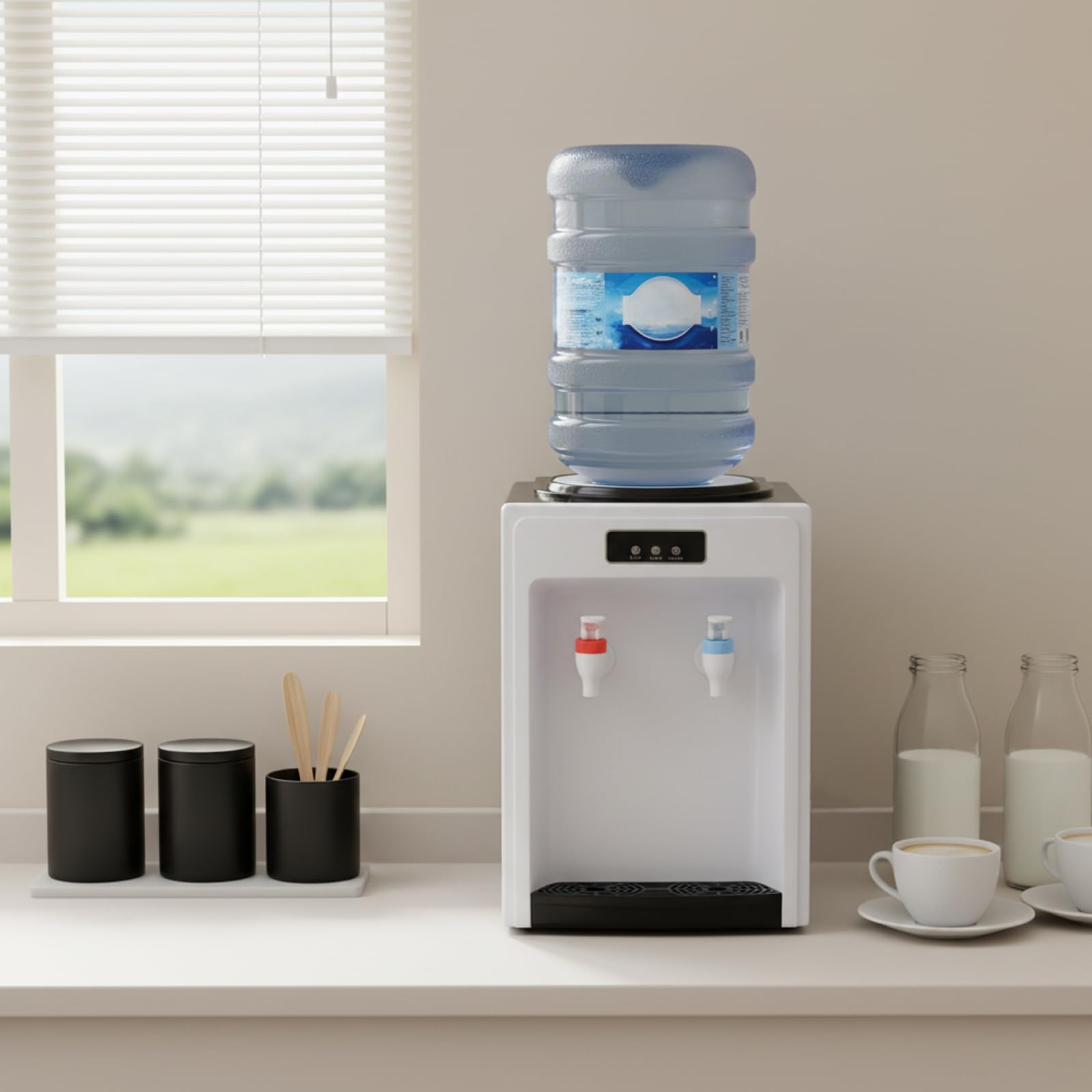 TiryyDrela Distributore Acqua Calda e Fredda Inox 500W