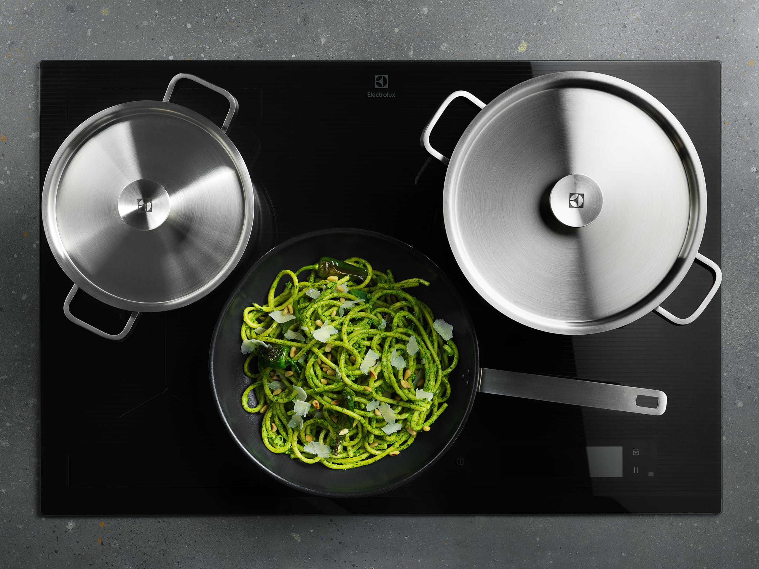 Electrolux E3SS Set Pentole Acciaio Inox 3 Pezzi 16-24 cm