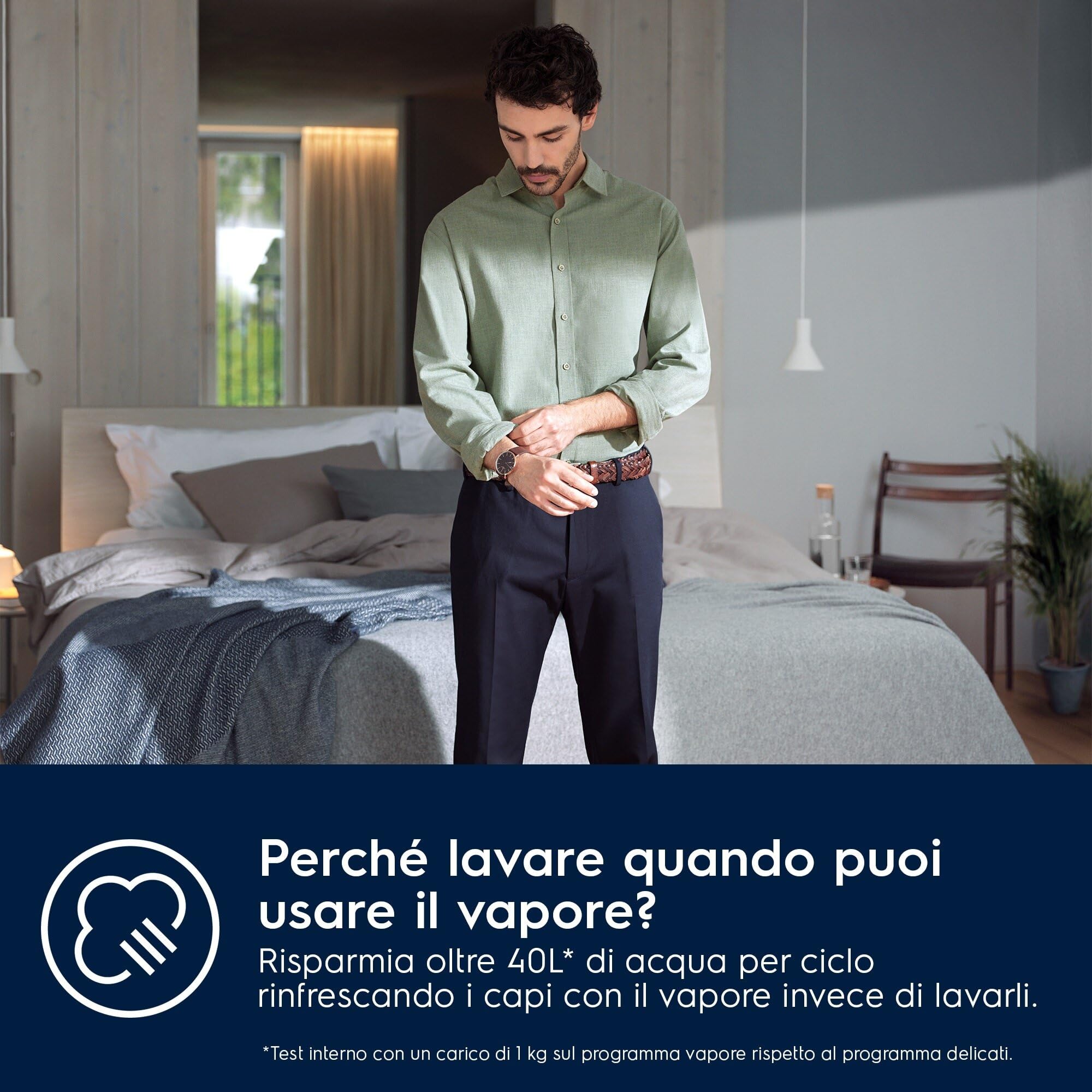 Electrolux PerfectCare 700 EW7W84BDBI Lavasciuga 8/4 kg