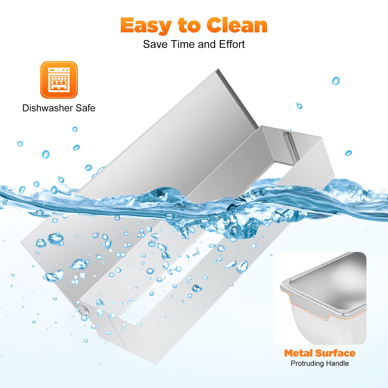 TiryyDrela Portaspezie 6 Scomparti Acciaio Inox 450 ml