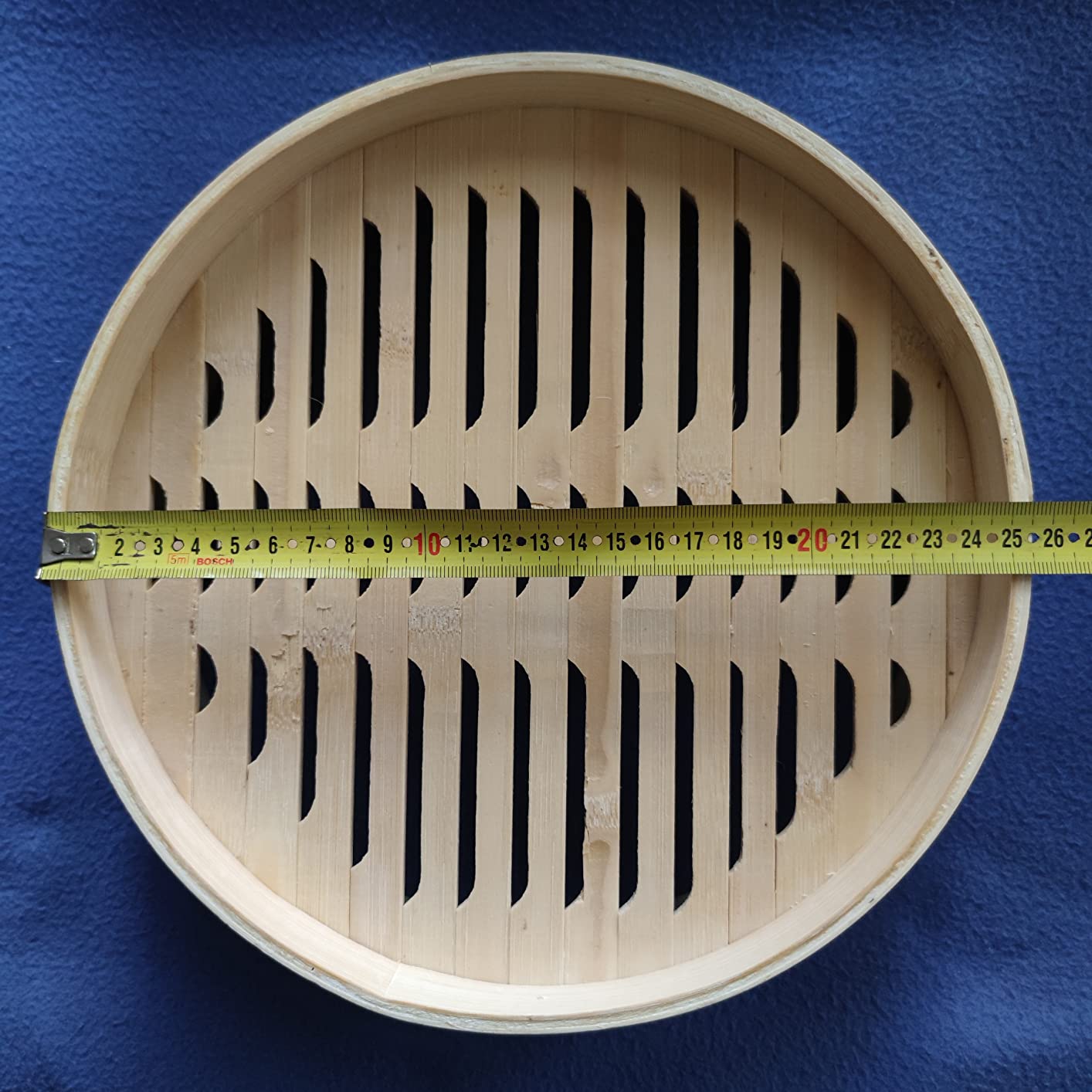 Reishunger vaporiera bambù 20 cm 2 piani per riso e dim sum