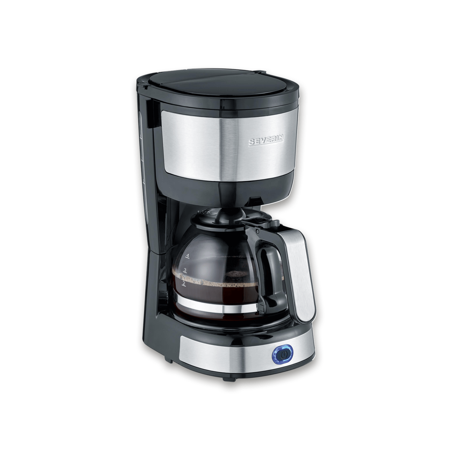 SEVO Macchina Caffè Filtro 4 Tazze Compatta
