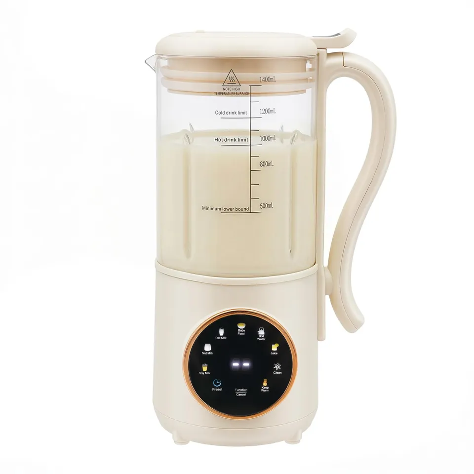 TiryyDrela Macchina Latte di Soia 1,4 L 600W