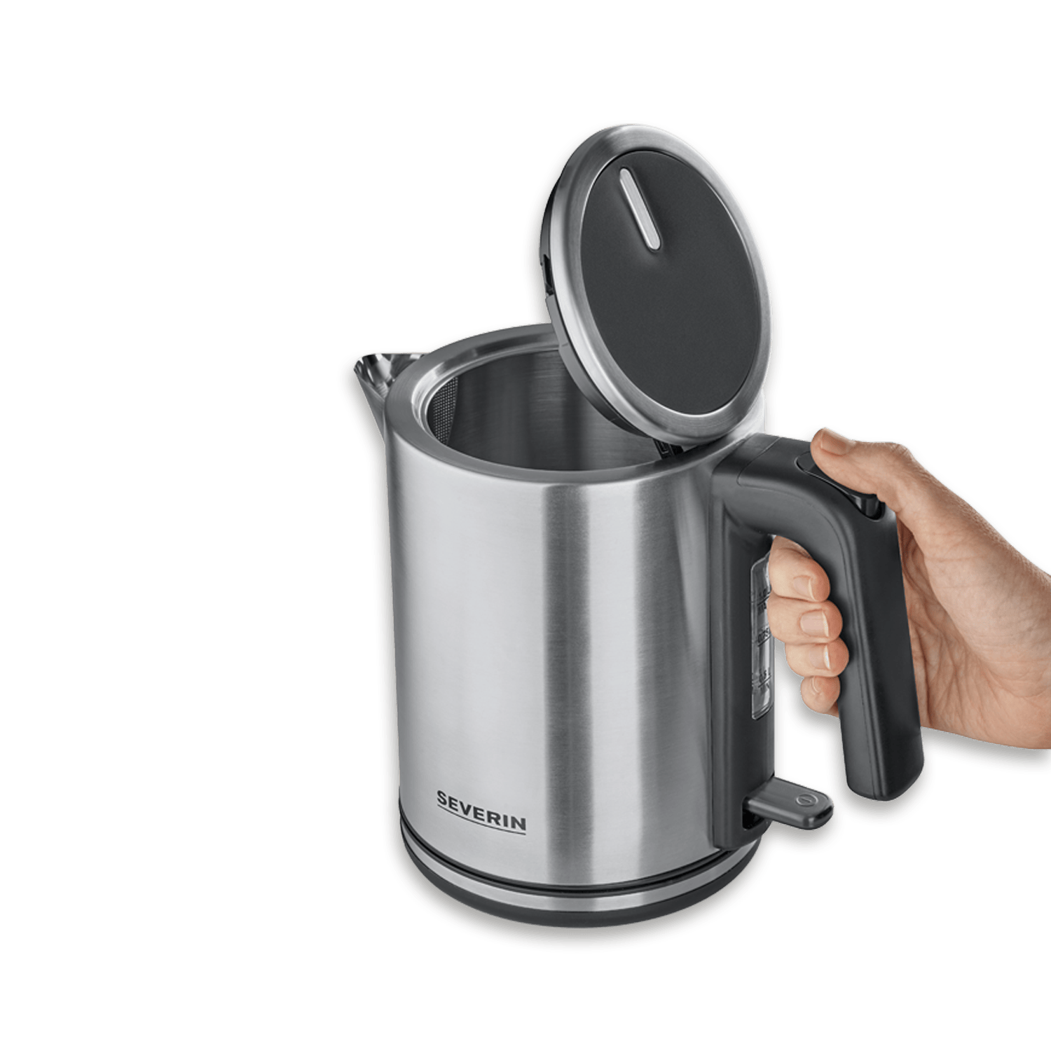 SEVO bollitore elettrico acciaio inox senza fili