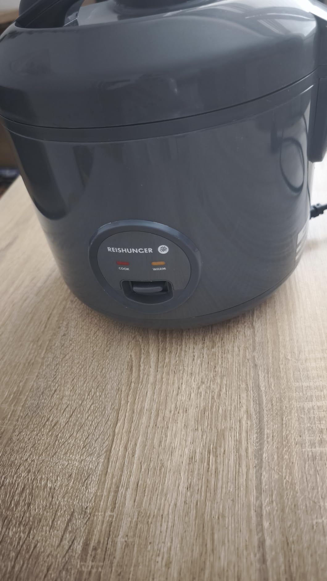 Reishunger Basis cuociriso elettrico 1,2 L grigio 6 porzioni