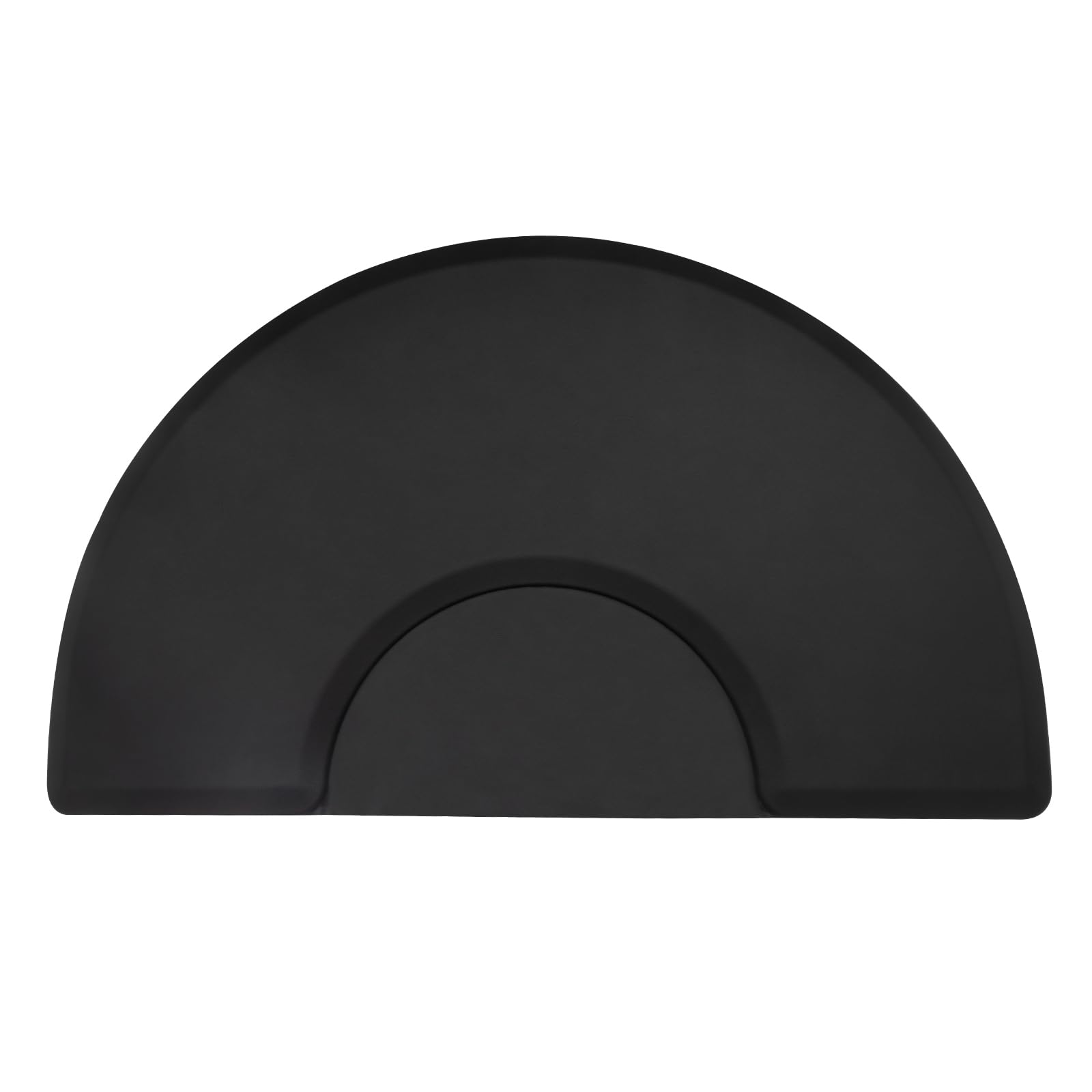 TiryyDrela Tappeto Parrucchiere Antifatica 150x90cm Nero