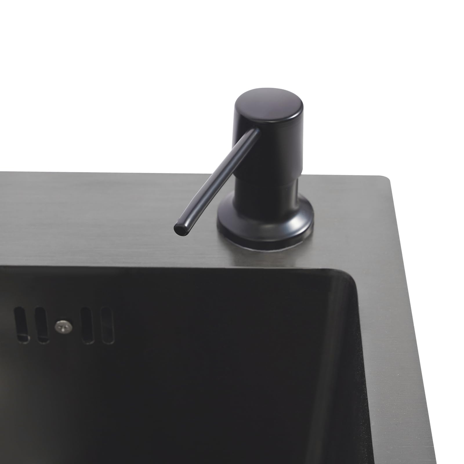 TiryyDrela Lavello Cucina Inox con Rubinetto 1 Vasca Nano Grigio