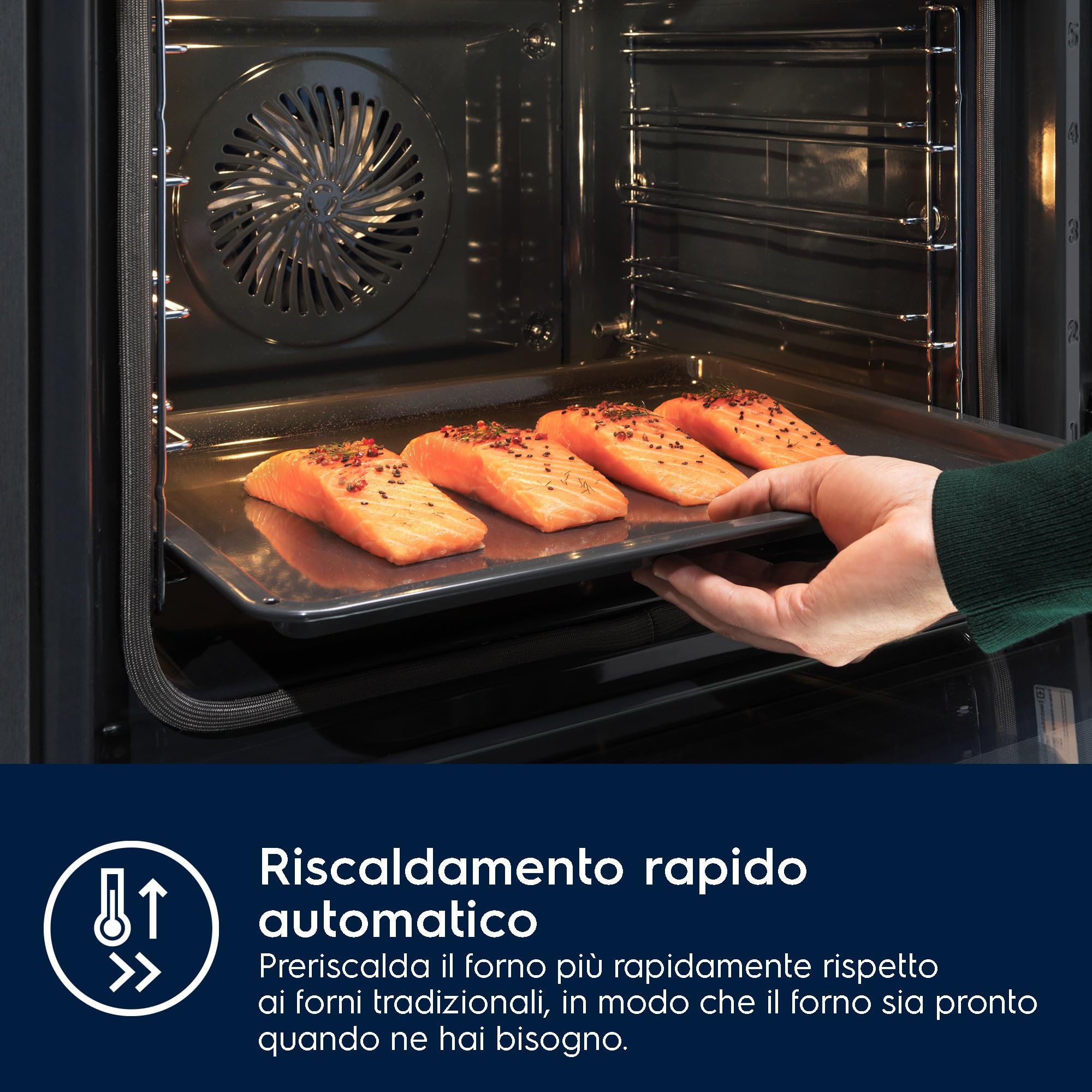 Electrolux SteamBoost EOB9S21WX forno incasso 70 L inox
