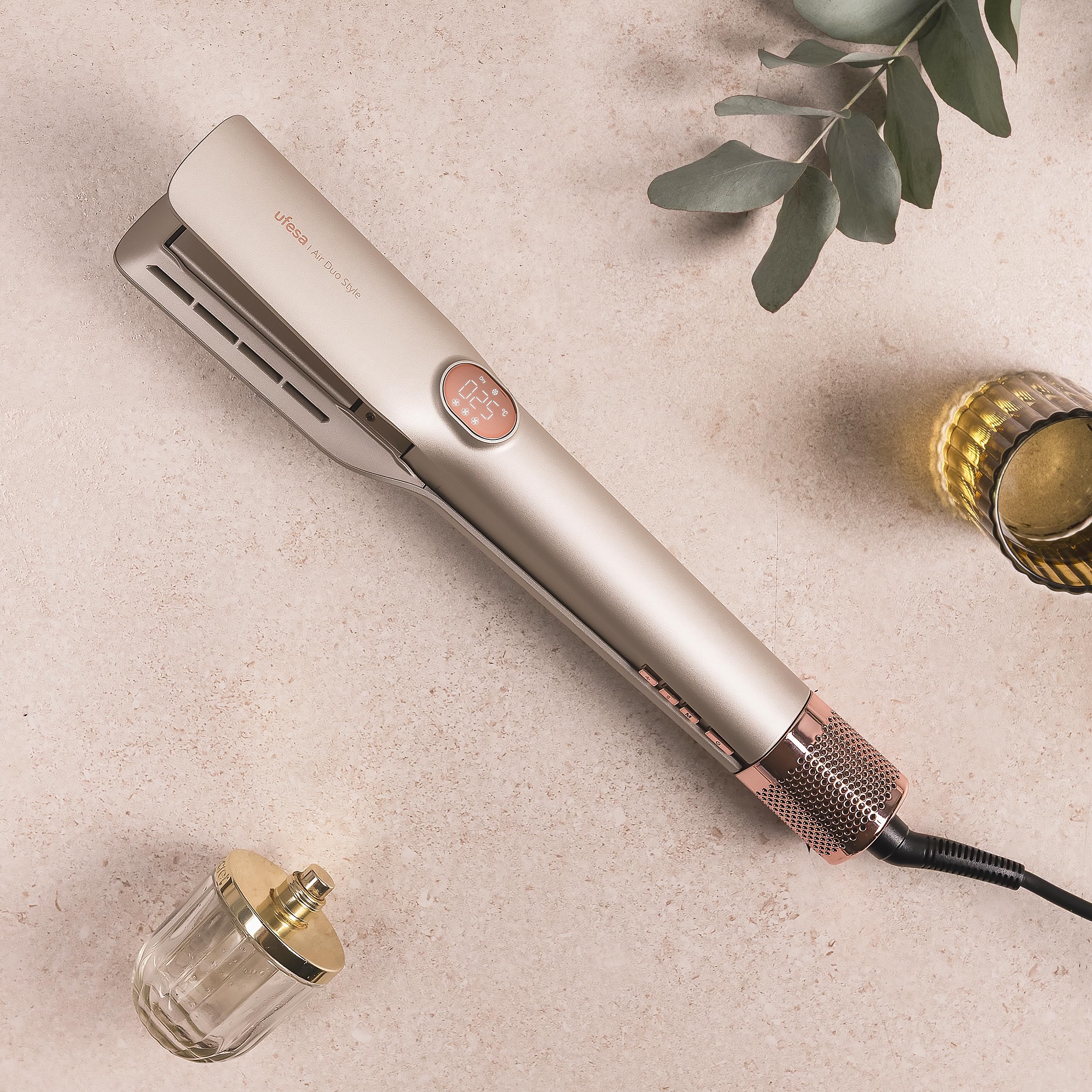 Ufesa Air Duo Style 3 in 1 piastra capelli ceramica