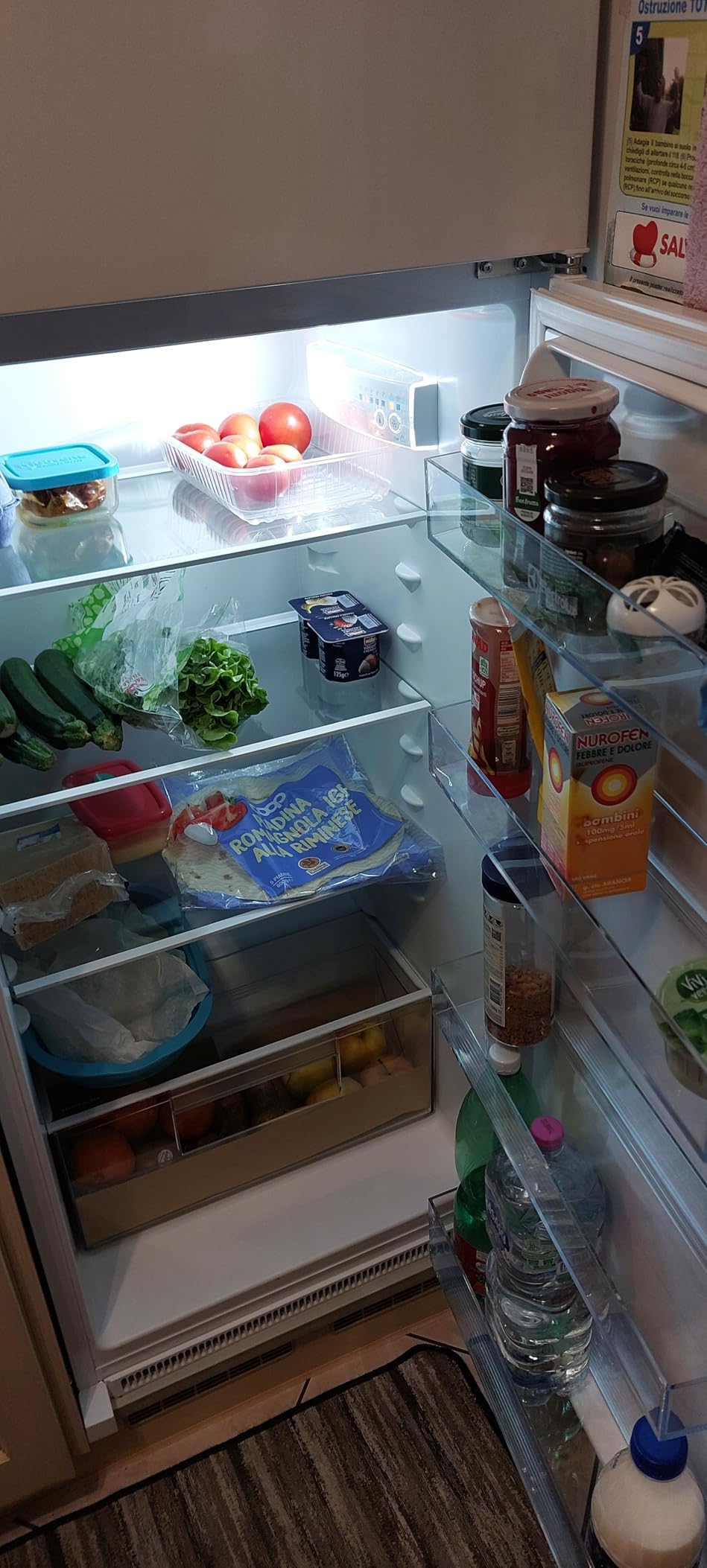 Electrolux KTS5LE14S frigo incasso doppia porta 218 L E