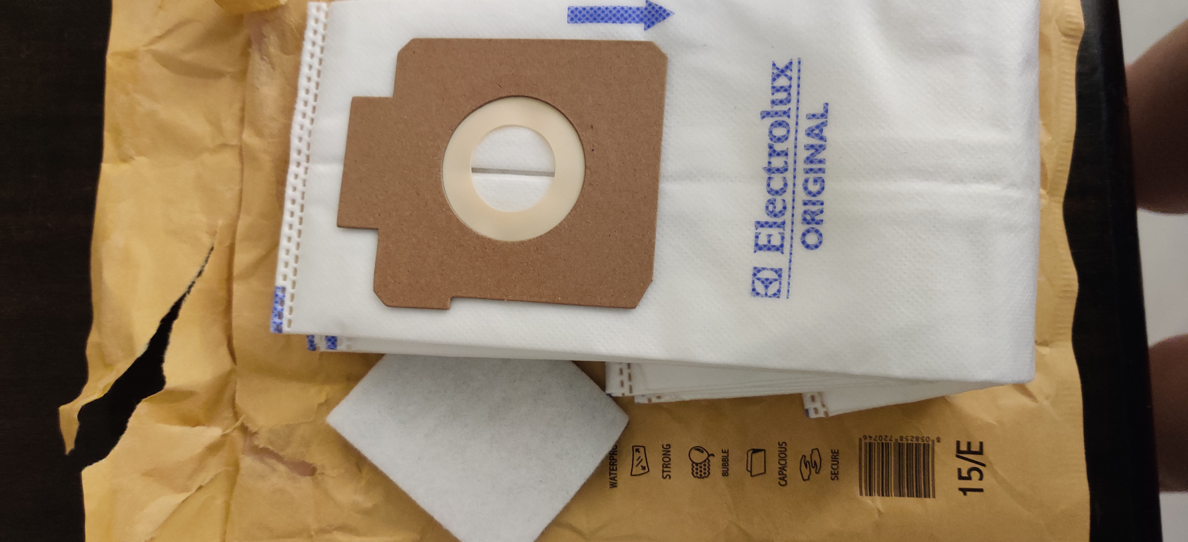 Electrolux ES17 Kit 5 Sacchetti Aspirapolvere + Filtro