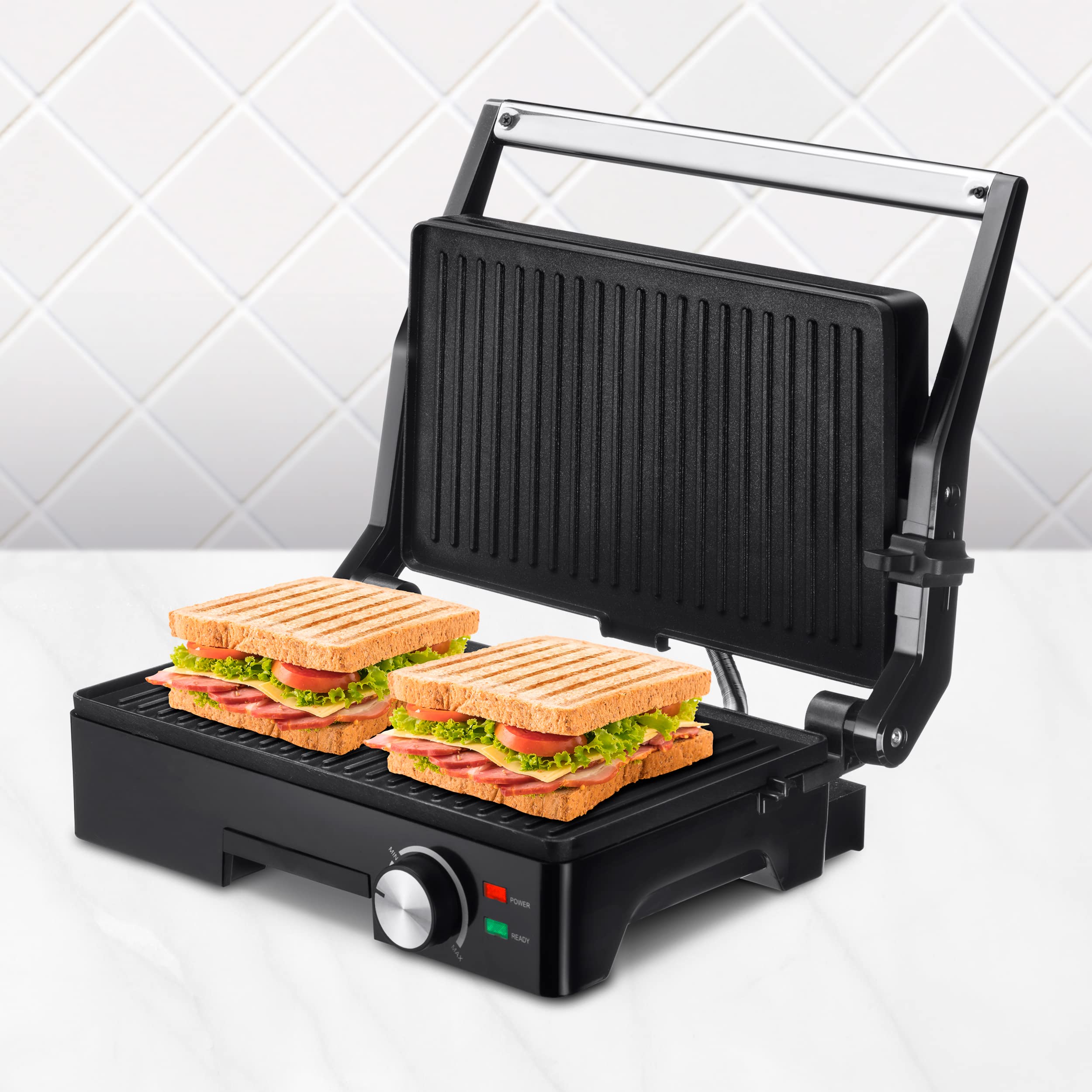 Ufesa Teide 1600W grill elettrico bistecchiera 27x17 cm