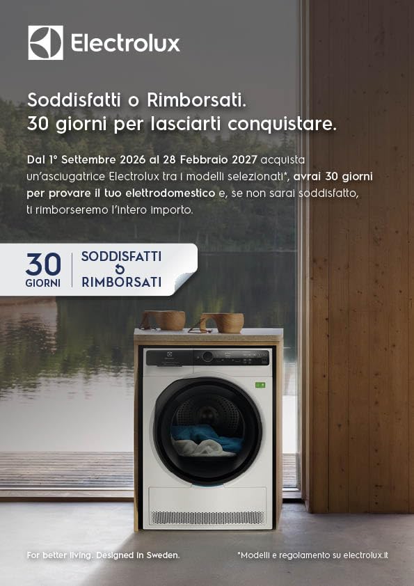 Electrolux 600 GentleCare EW6HA28G asciugatrice 8 kg pompa di calore
