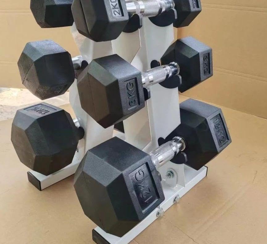 TiryyDrela rastrelliera manubri 5 livelli acciaio 100 kg