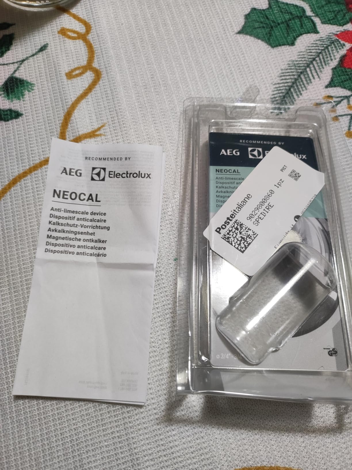 Electrolux MCAPower Neocal filtro anticalcare universale ottone