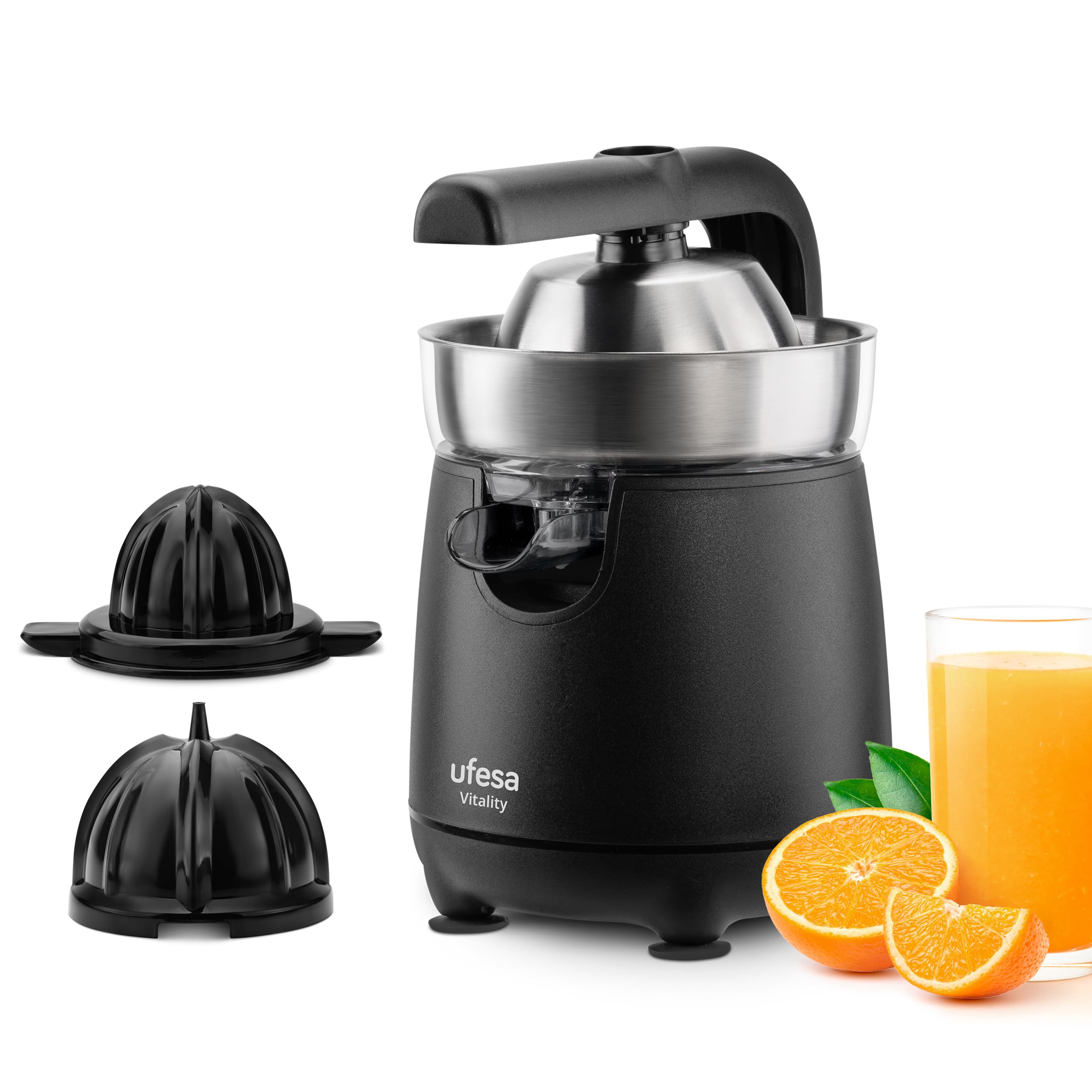 Ufesa EX4936 Spremiagrumi Elettrico 0,7L Doppio Cono