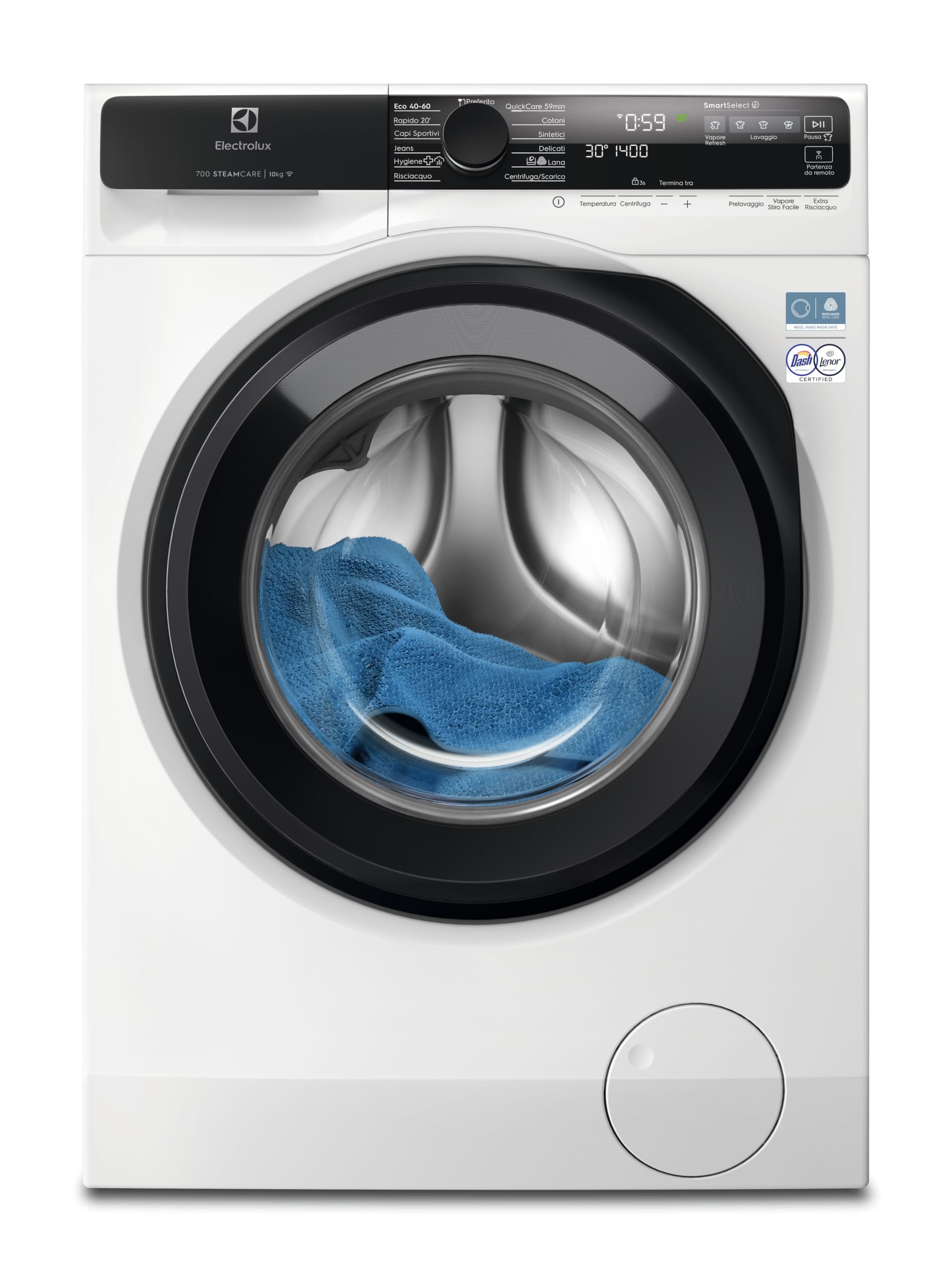 Electrolux SteamCare 700 EW7F510Y lavatrice 10 kg classe A