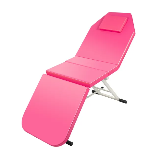 TiryyDrela lettino massaggio pieghevole rosa 250 kg