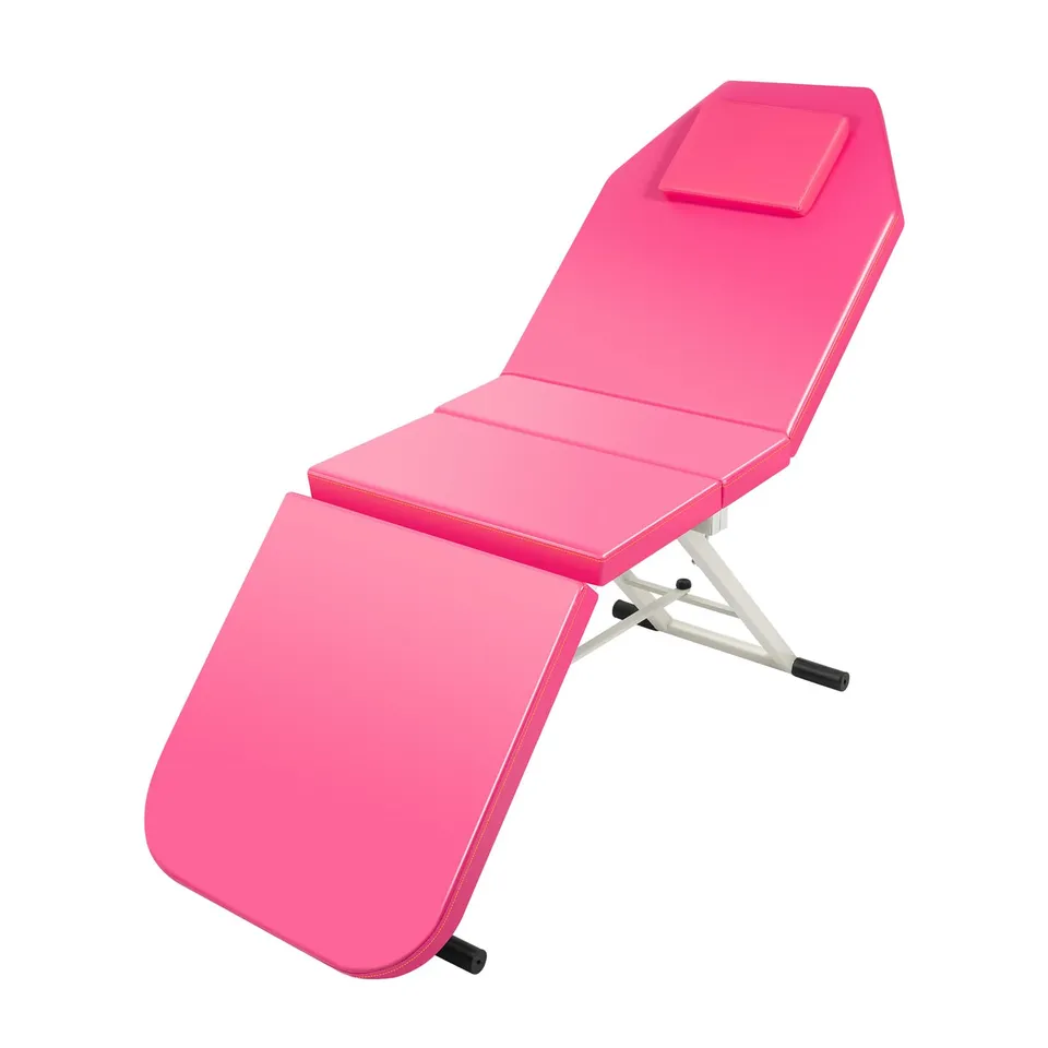 TiryyDrela lettino massaggio pieghevole rosa 250 kg