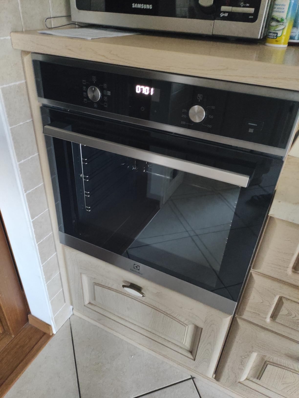 Electrolux Serie 600 EOD5H40X forno incasso vapore 72 L inox