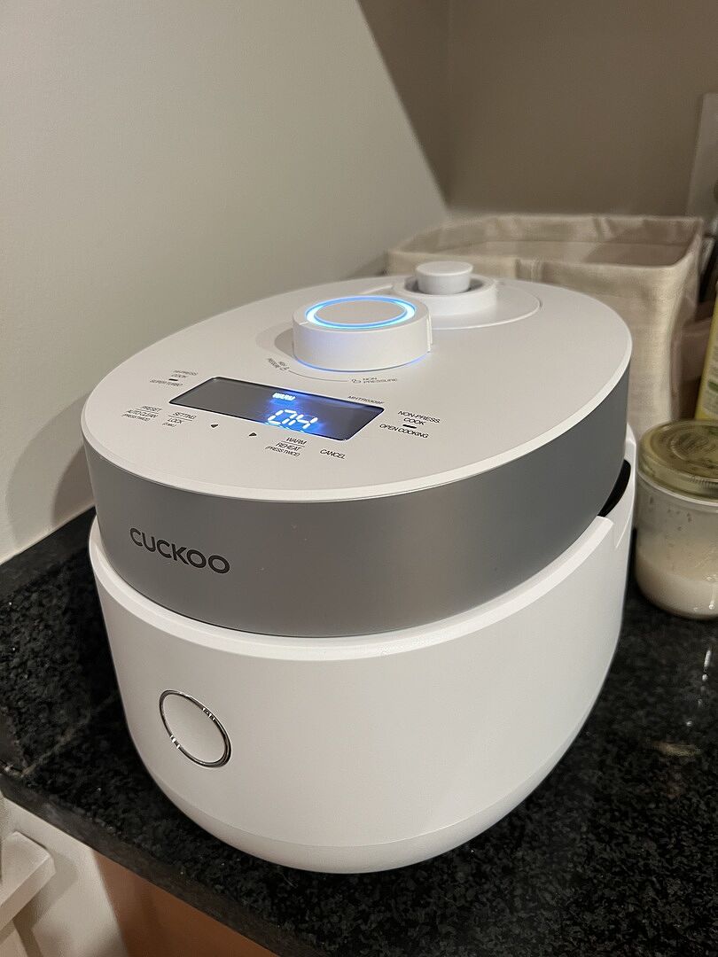 CUCKOO CRP-MHTR0309F cuociriso induzione 3 tazze doppia pressione