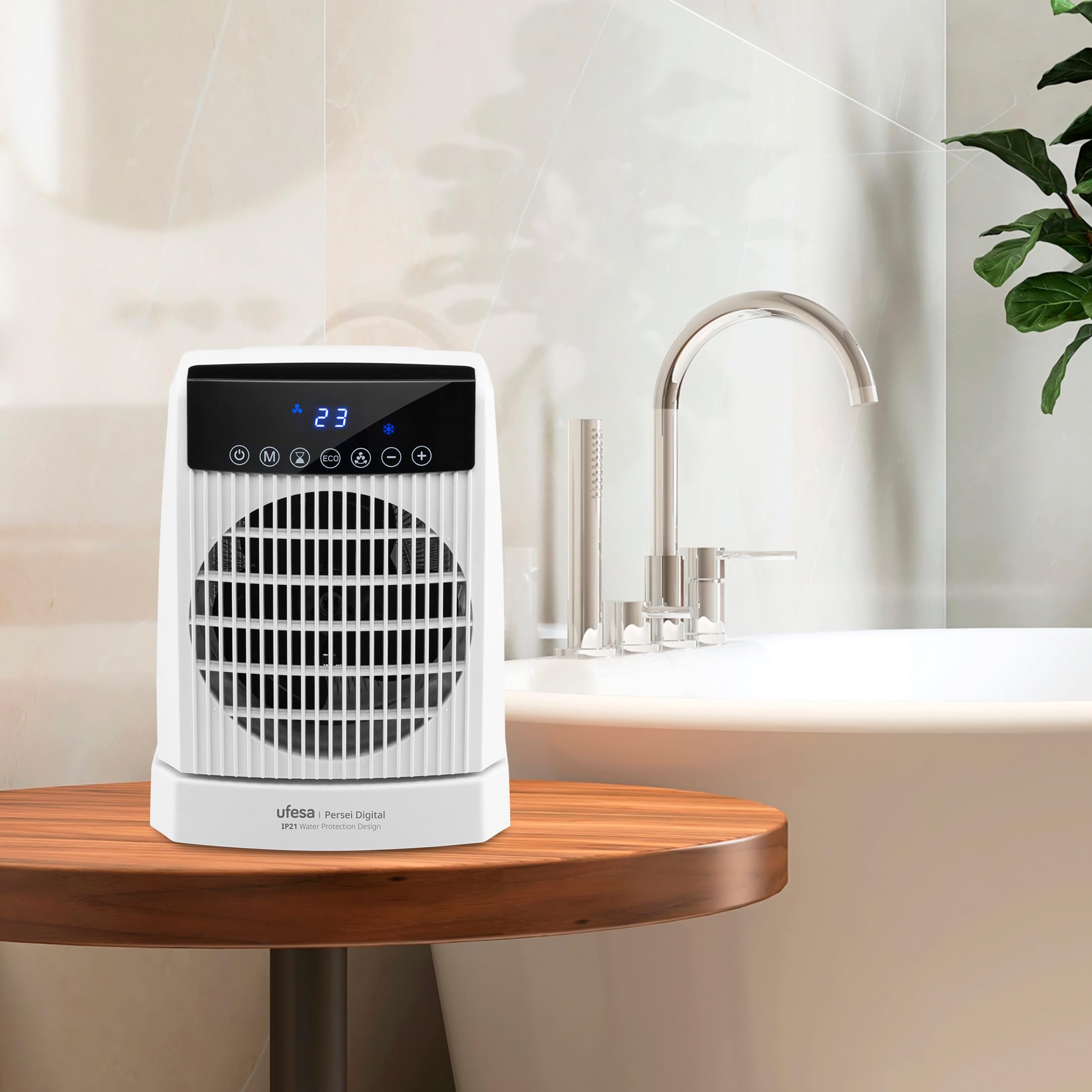 Ufesa Persei termoventilatore elettrico 2000 W IP21 oscillante