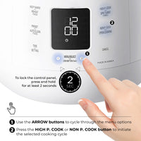 CUCKOO CRP-ST1009F cuociriso twin pressure 10 tazze
