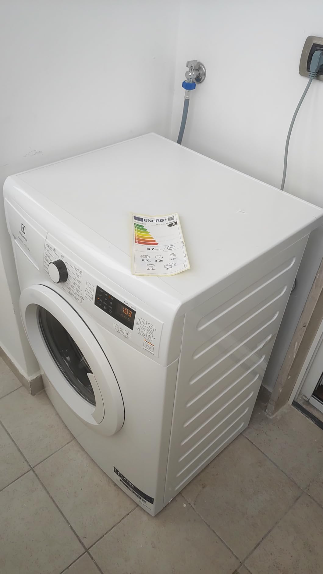 Electrolux PerfectCare 500 EW2F5W82 lavatrice 8 kg classe A