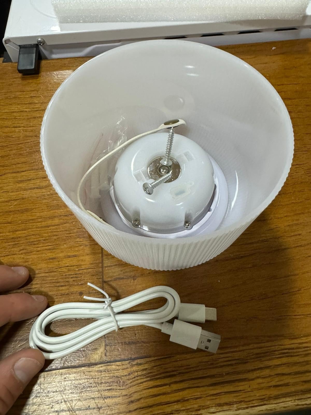 WOWDSGN 3 in 1 Lampada Tavolo LED Ricaricabile RGB IP54