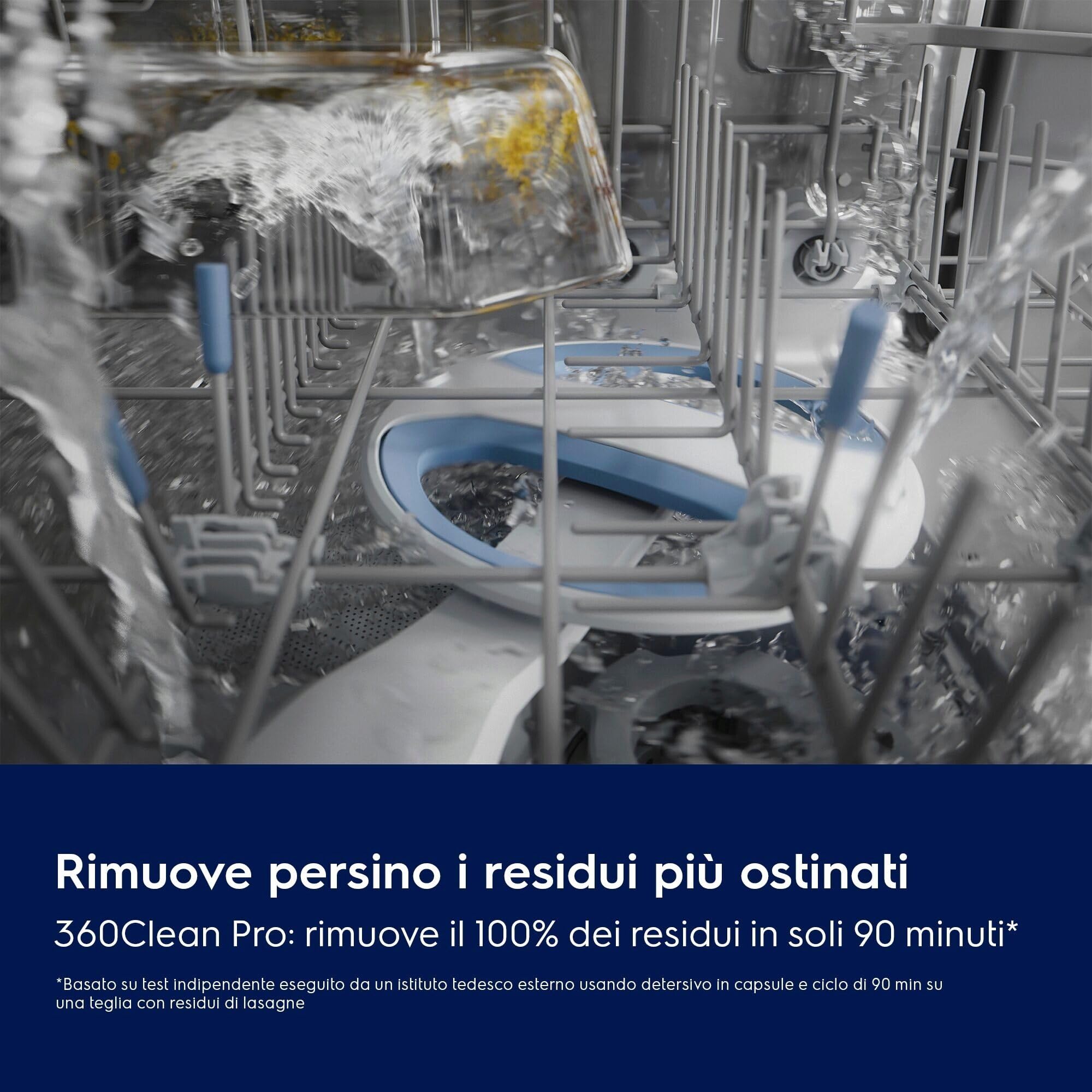 Electrolux E82LA221S lavastoviglie incasso 14 coperti classe A